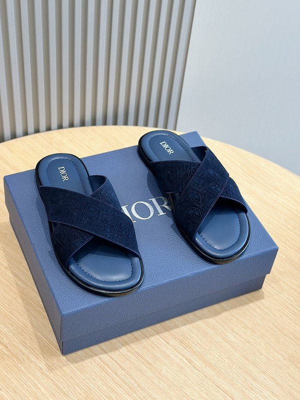 Dior Alias 남성 가죽 슬리퍼 001-228455
