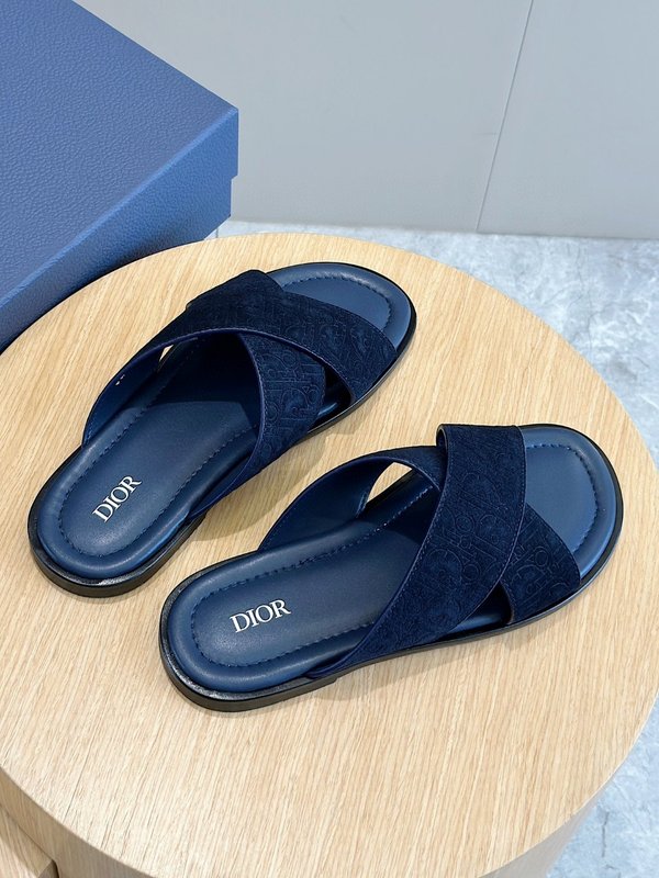 Dior Alias 남성 가죽 슬리퍼 001-228455