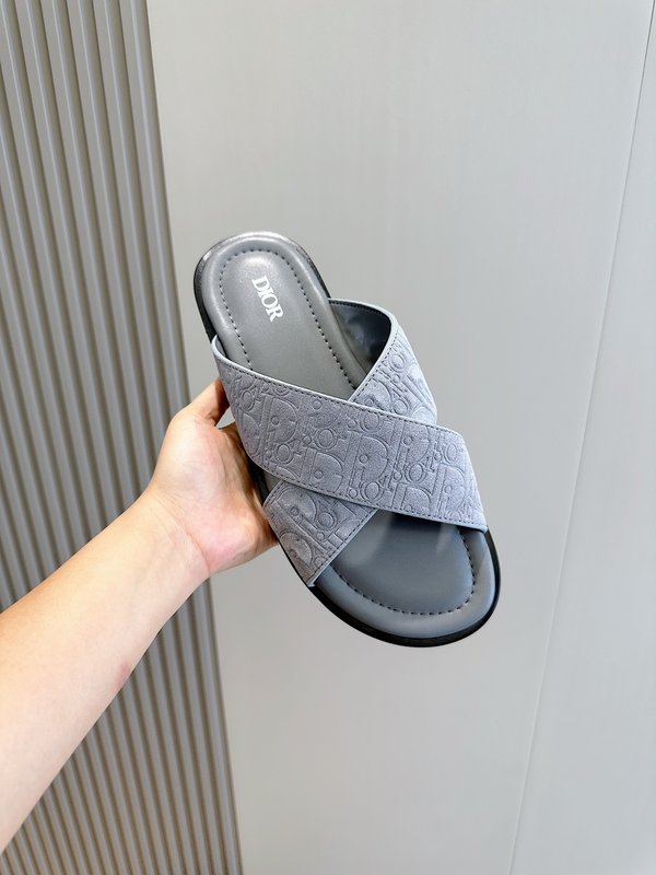 Dior Alias 남성 가죽 슬리퍼 001-228455