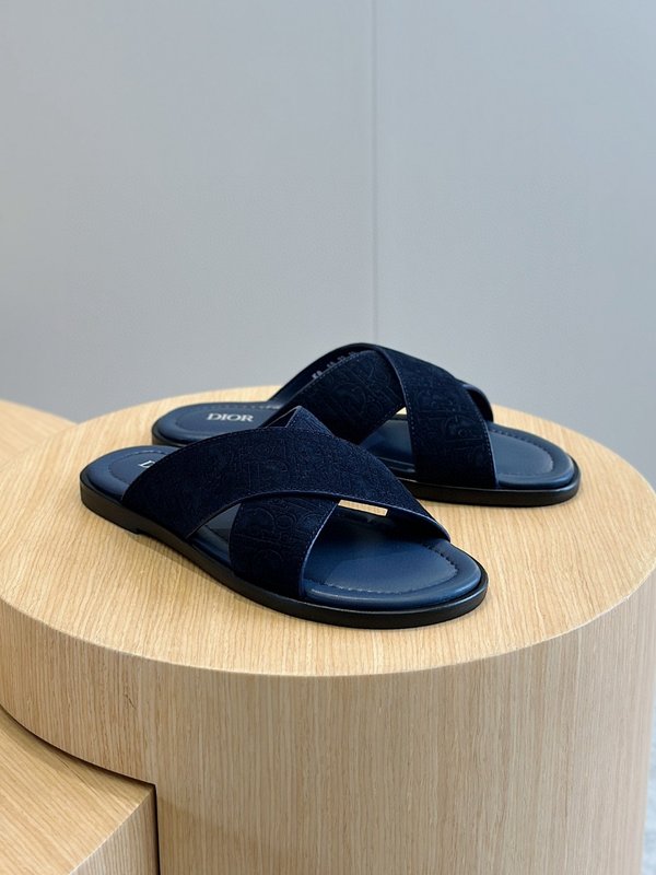 Dior Alias 남성 가죽 슬리퍼 001-228455