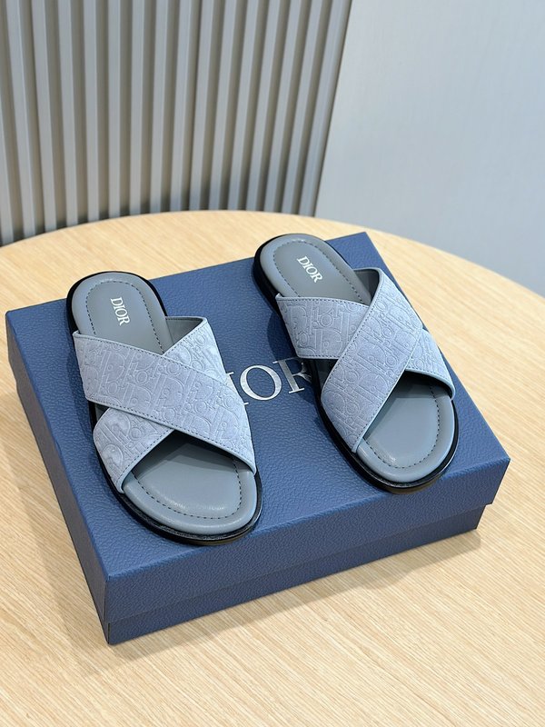 Dior Alias 남성 가죽 슬리퍼 001-228455