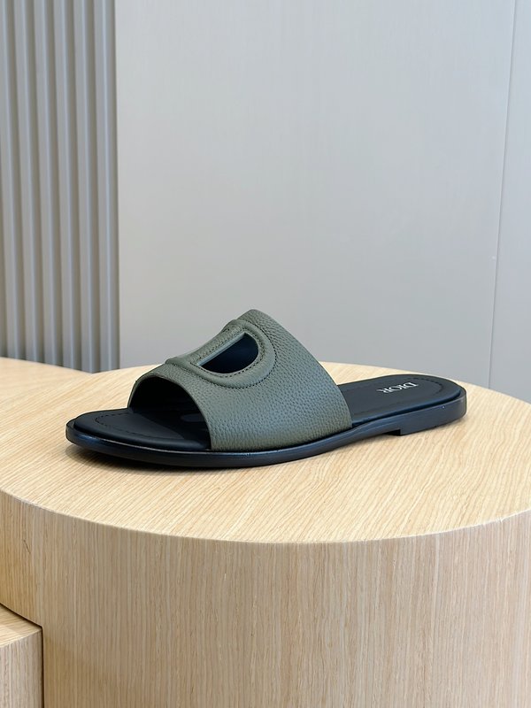 Dior Alias 남성 가죽 슬리퍼 001-228456