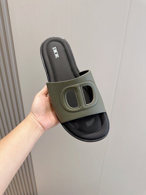 Dior Alias 남성 가죽 슬리퍼 001-228456