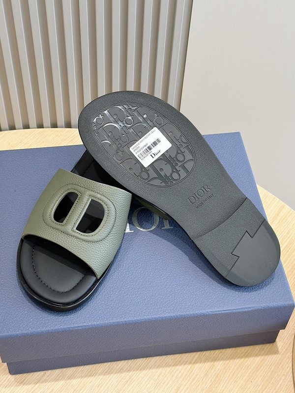 Dior Alias 남성 가죽 슬리퍼 001-228456