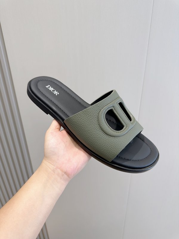 Dior Alias 남성 가죽 슬리퍼 001-228456