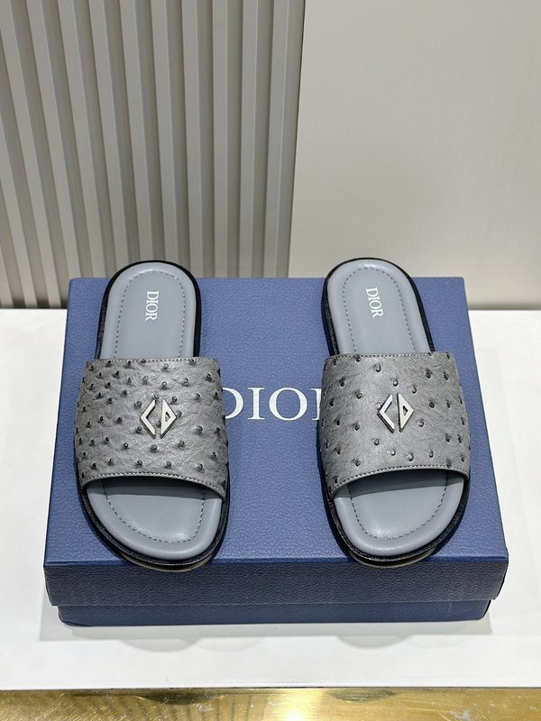 Dior Alias 남성 가죽 슬리퍼 001-228457
