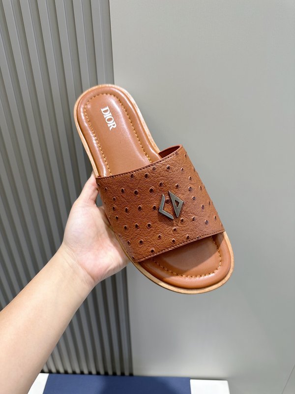 Dior Alias 남성 가죽 슬리퍼 001-228457