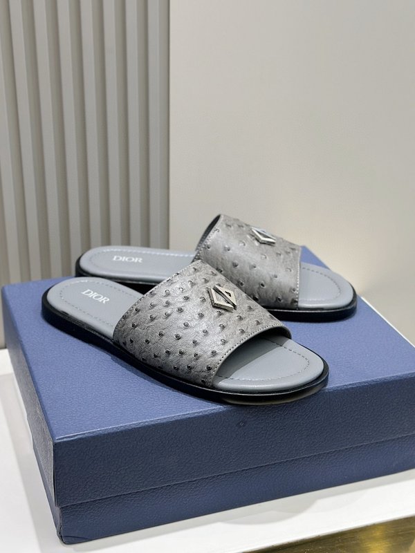 Dior Alias 남성 가죽 슬리퍼 001-228457