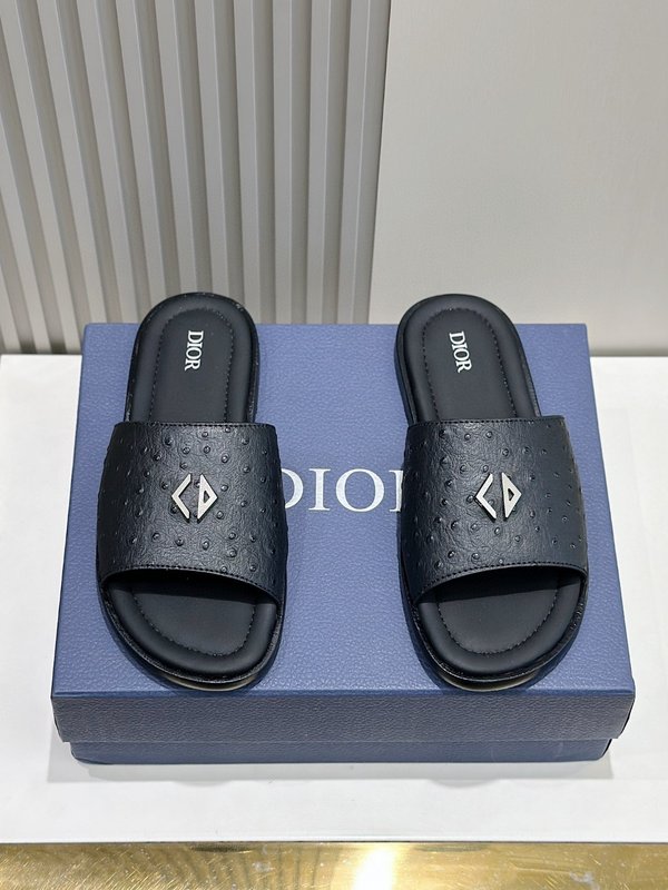 Dior Alias 남성 가죽 슬리퍼 001-228457