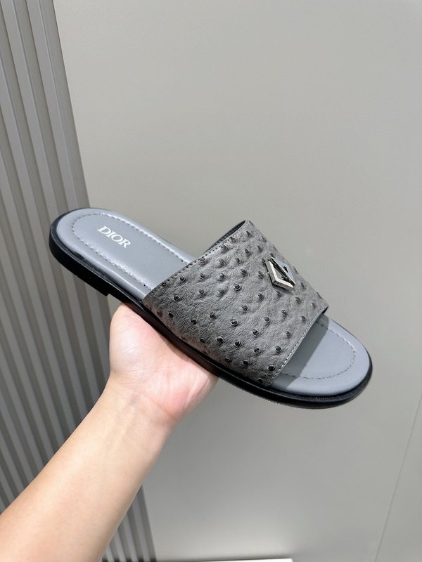 Dior Alias 남성 가죽 슬리퍼 001-228457