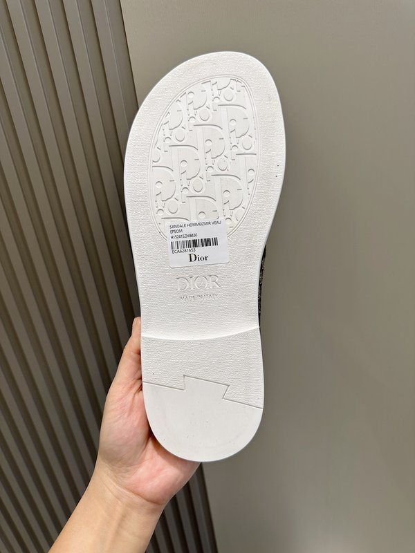 Dior Alias 남성용 가죽 슬리퍼 001-228459