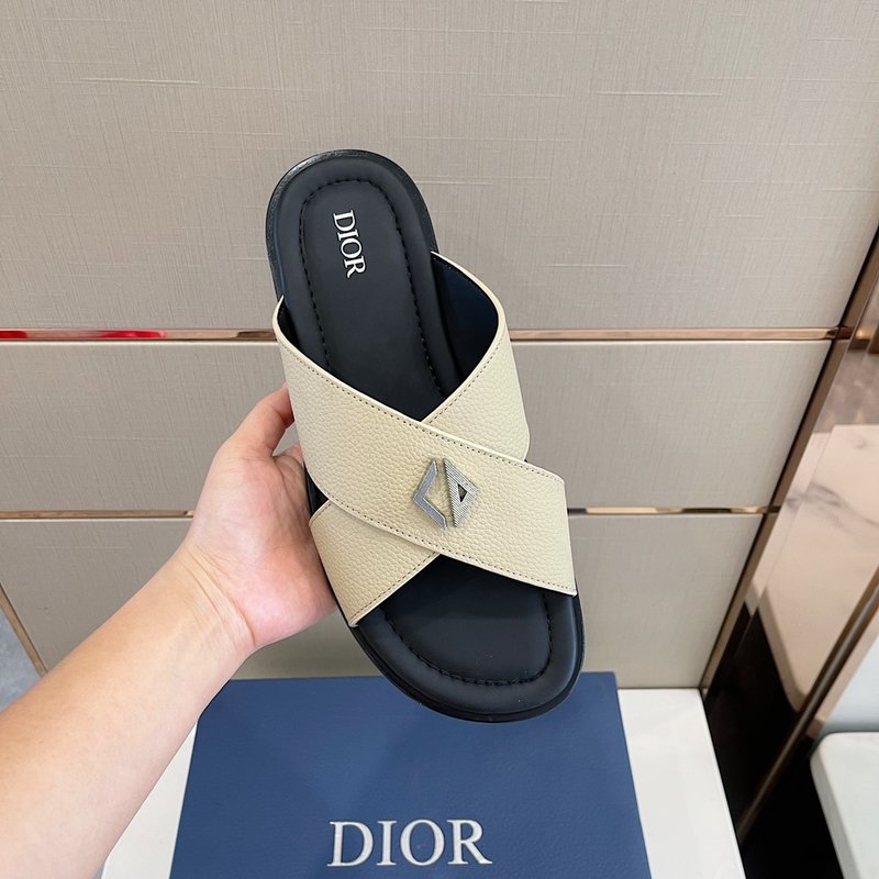 Dior Alias 남성 크로스 밴드 슬리퍼 001-228462