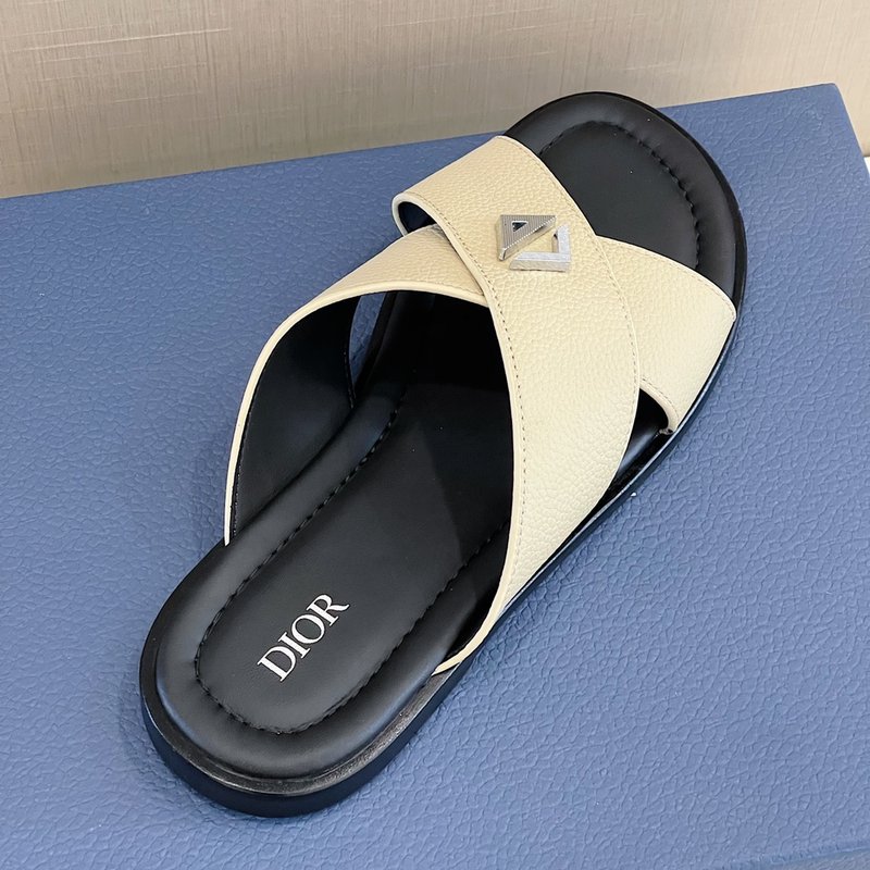 Dior Alias 남성 크로스 밴드 슬리퍼 001-228462