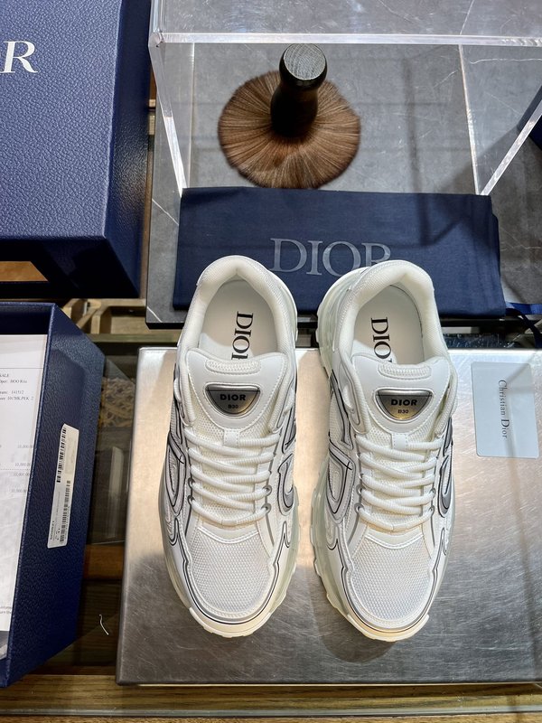Dior 킴 존스 B30 투명 쿠션 운동화 001-228500