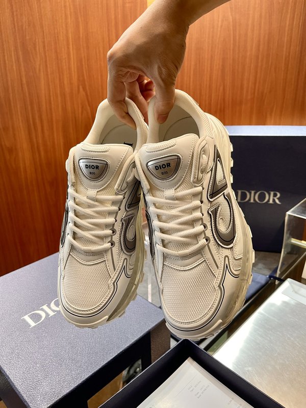 Dior 킴 존스 B30 투명 쿠션 운동화 001-228500