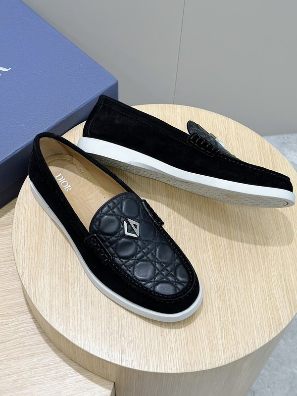 Dior Granville 남성 스웨이드 로퍼 001-228502