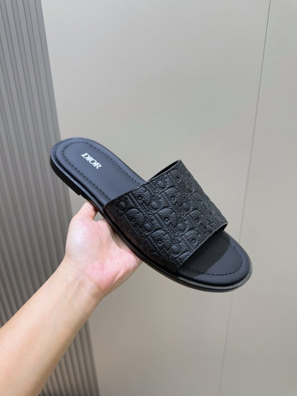 디올 Dior Alias 남성 가죽 슬리퍼 001-228520