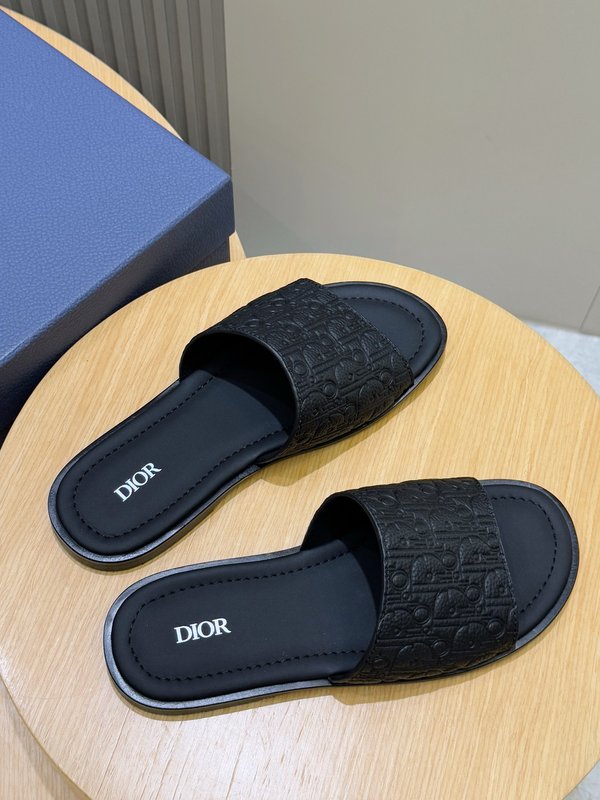 디올 Dior Alias 남성 가죽 슬리퍼 001-228520