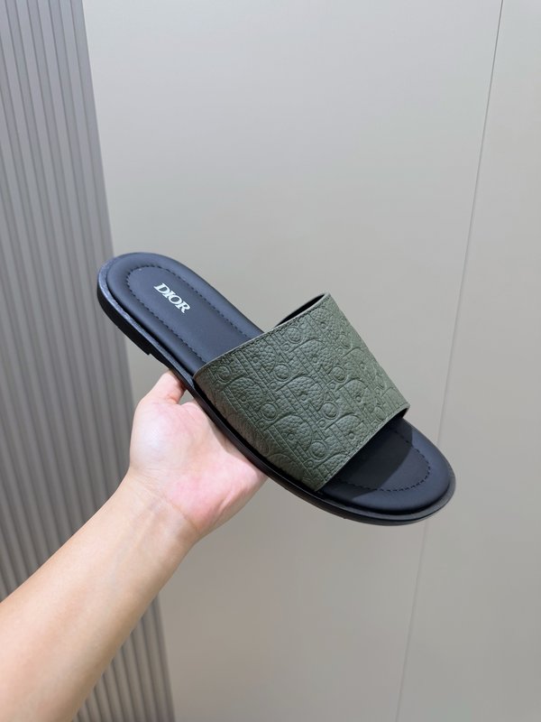 디올 Dior Alias 남성 가죽 슬리퍼 001-228522