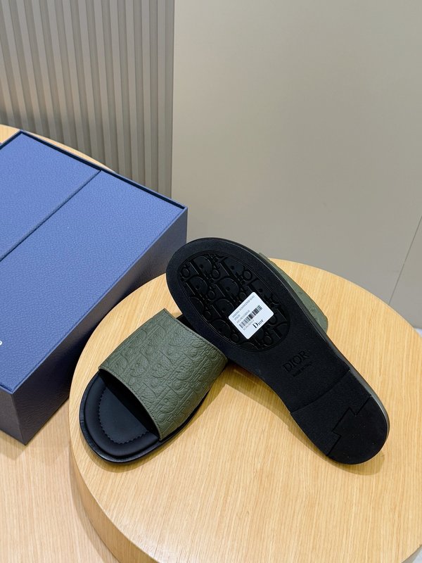 디올 Dior Alias 남성 가죽 슬리퍼 001-228522