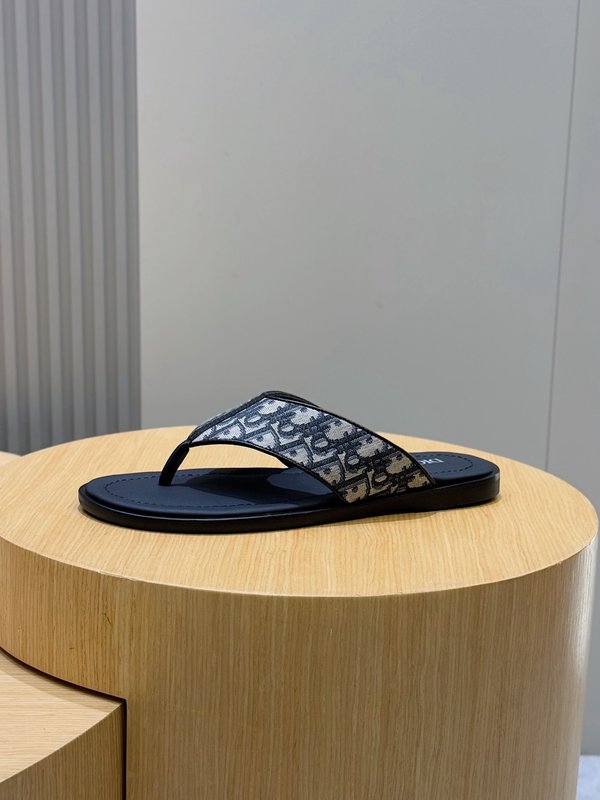 디올 Dior 알리아스 남성 가죽 슬리퍼 001-228525