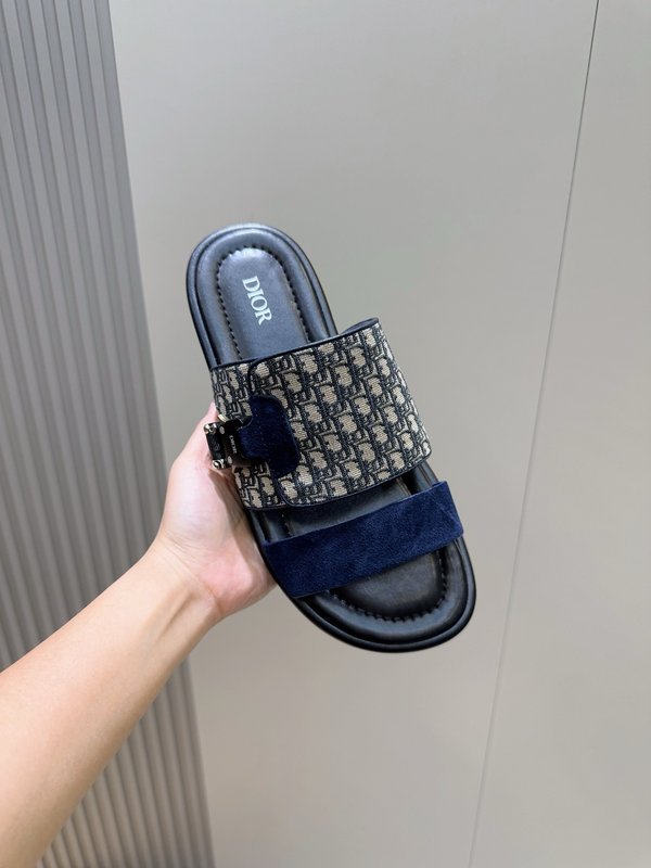 Dior 남성용 Aqua 프린트 샌들 001-228531