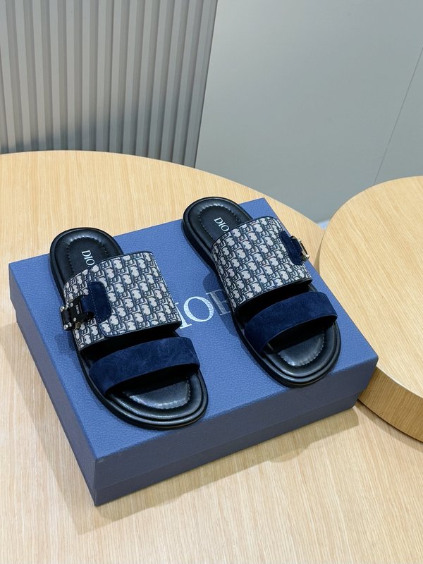 Dior 남성용 Aqua 프린트 샌들 001-228531