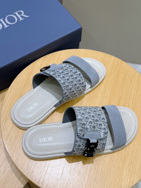 Dior 남성용 Aqua 프린트 샌들 001-228532