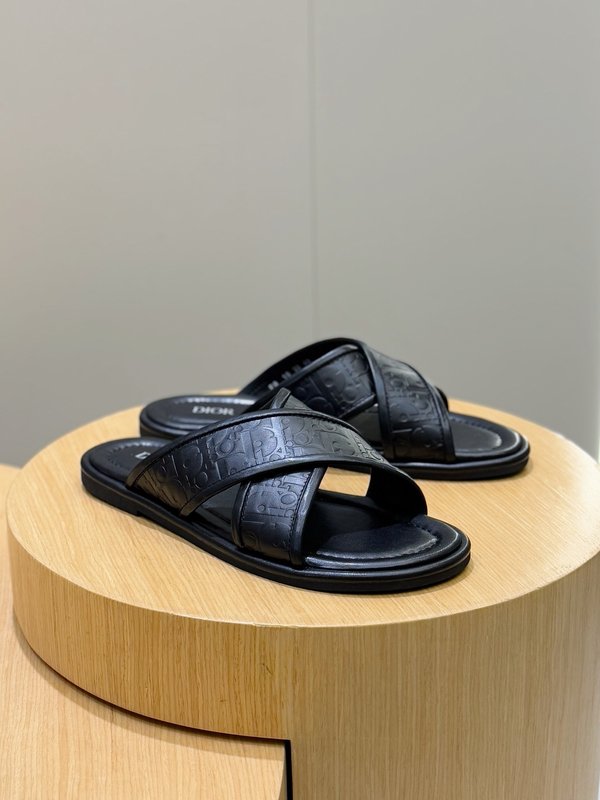 Dior Alias 남성 가죽 슬리퍼 001-228533