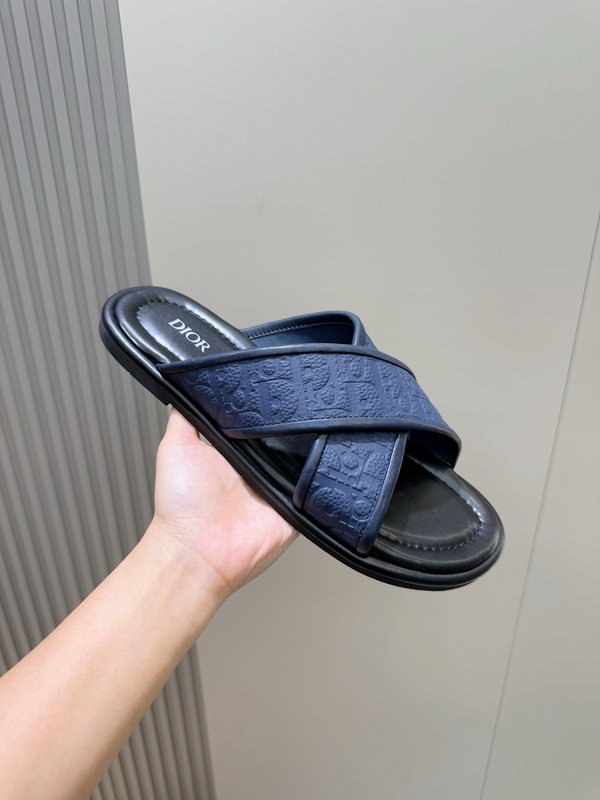 Dior Alias 남성 가죽 슬리퍼 001-228534