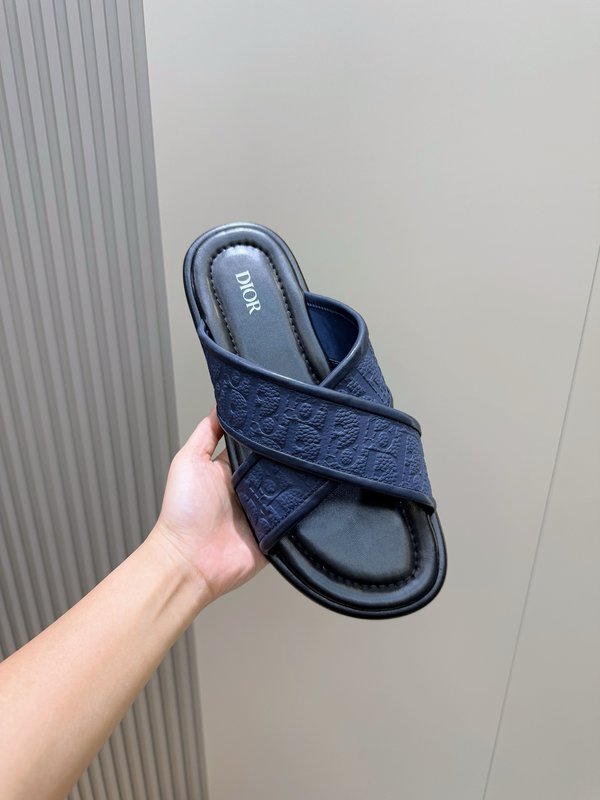 Dior Alias 남성 가죽 슬리퍼 001-228534
