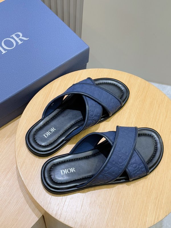 Dior Alias 남성 가죽 슬리퍼 001-228534