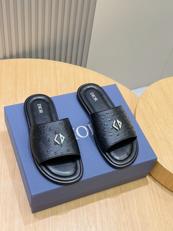 Dior Alias 남성 가죽 슬리퍼 001-228535