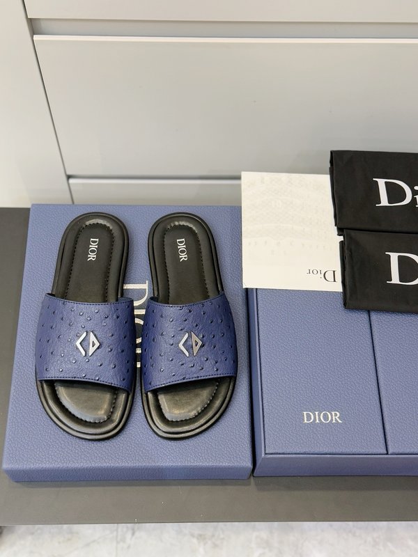 Dior Alias 남성 가죽 슬리퍼 001-228536