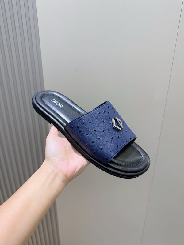 Dior Alias 남성 가죽 슬리퍼 001-228536