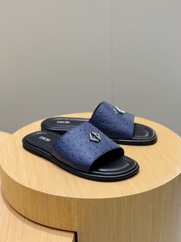 Dior Alias 남성 가죽 슬리퍼 001-228536