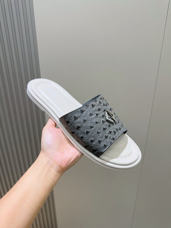 Dior Alias 남성 가죽 슬리퍼 001-228537