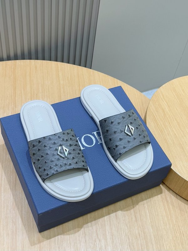 Dior Alias 남성 가죽 슬리퍼 001-228537