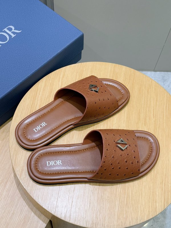 Dior Alias 남성 가죽 슬리퍼 001-228538