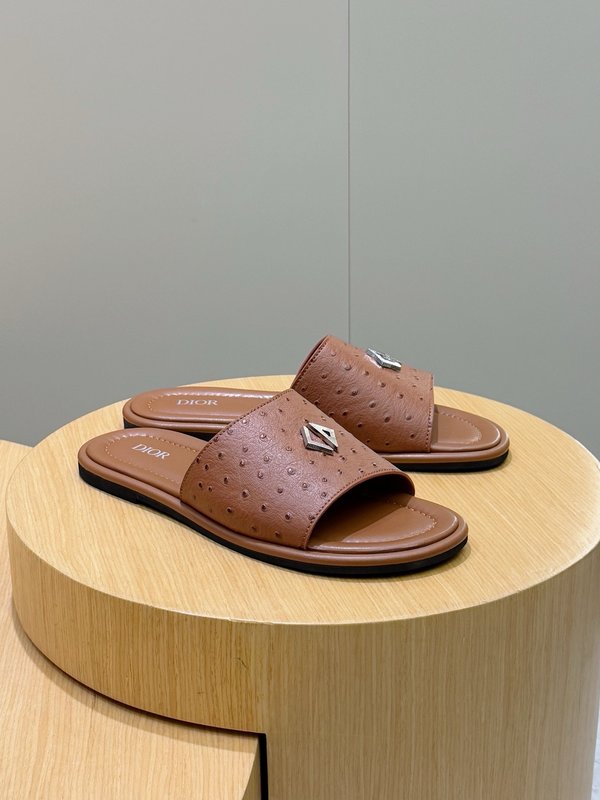 Dior Alias 남성 가죽 슬리퍼 001-228538