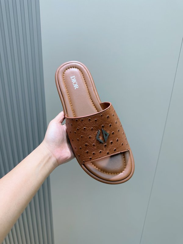 Dior Alias 남성 가죽 슬리퍼 001-228538