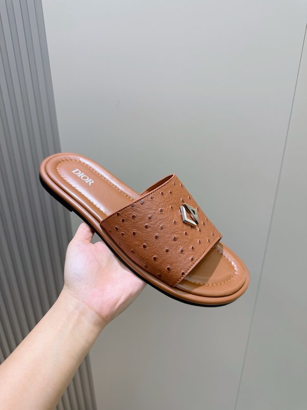 Dior Alias 남성 가죽 슬리퍼 001-228538