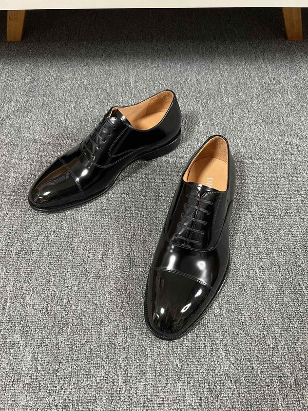 디올 Dior 남성 인쇄 소가죽 구두 001-228542