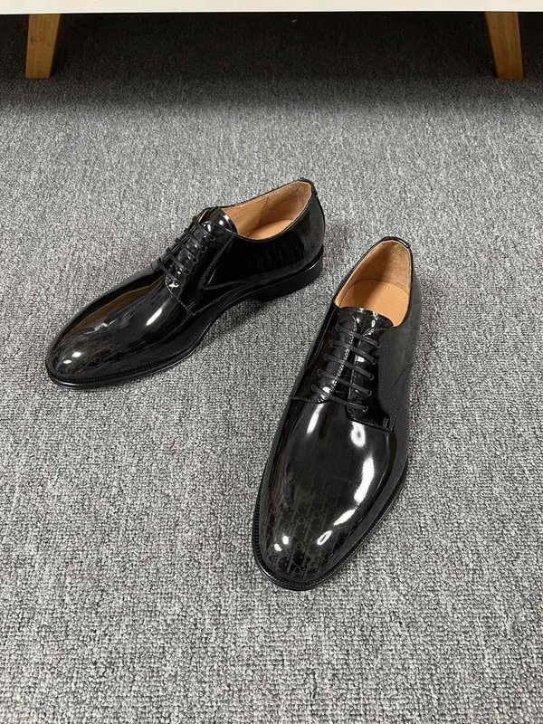 디올 Dior 남성 인쇄 소가죽 구두 001-228547