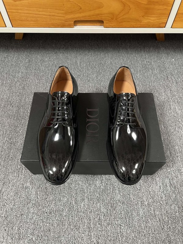 디올 Dior 남성 인쇄 소가죽 구두 001-228547