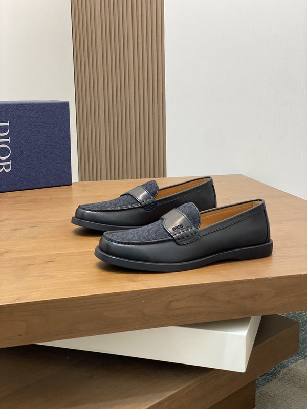 Dior 남성 정장 캐주얼 가죽 신발 001-228572