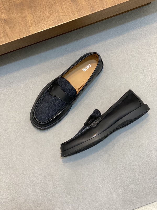 Dior 남성 정장 캐주얼 가죽 신발 001-228572