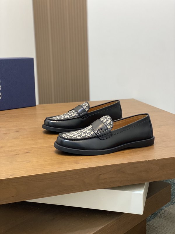 Dior 남성 정장 캐주얼 가죽 신발 001-228583