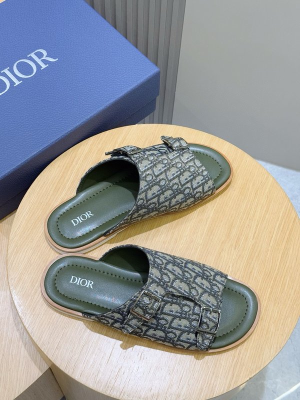 Dior Aqua 남성 오블리크 슬리퍼 001-228615