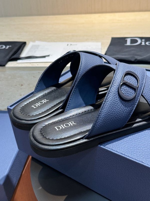 디올 Dior Alias 남성 소가죽 슬리퍼 001-228617